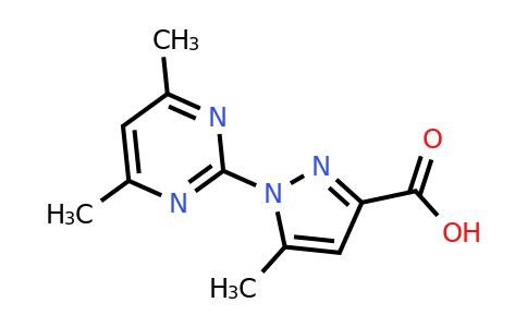 CAS 926016-42-4 | 1-(4,6-dimethylpyrimidin-2-yl)-5-methyl-1H-pyrazole-3-carboxylic acid