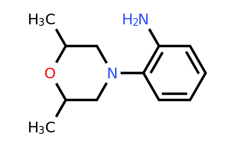 CAS 926186-06-3 | 2-(2,6-Dimethylmorpholin-4-yl)aniline