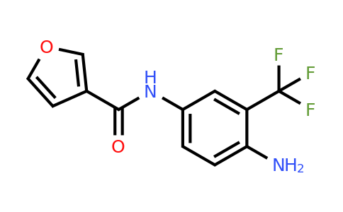 CAS 926187-00-0 | N-[4-Amino-3-(trifluoromethyl)phenyl]furan-3-carboxamide