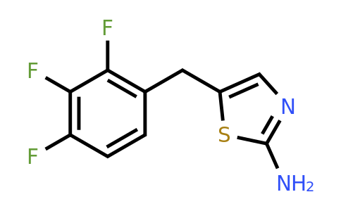 CAS 926188-02-5 | 5-[(2,3,4-Trifluorophenyl)methyl]-1,3-thiazol-2-amine