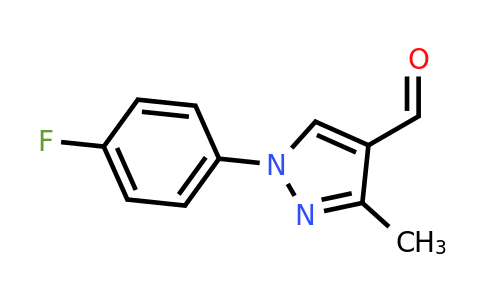 CAS 926190-13-8 | 1-(4-fluorophenyl)-3-methyl-1H-pyrazole-4-carbaldehyde
