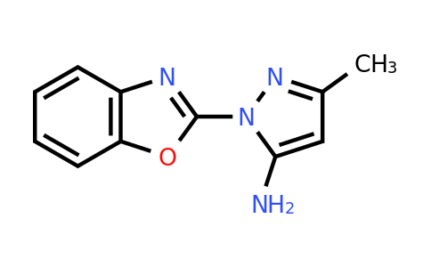 CAS 926190-29-6 | 1-(1,3-benzoxazol-2-yl)-3-methyl-1H-pyrazol-5-amine