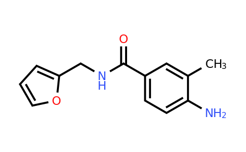 CAS 926190-79-6 | 4-Amino-N-(2-furylmethyl)-3-methylbenzamide