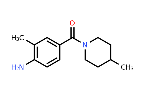 CAS 926191-59-5 | 2-Methyl-4-(4-methylpiperidine-1-carbonyl)aniline