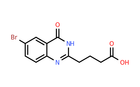 CAS 926193-31-9 | 4-(6-Bromo-4-oxo-3,4-dihydroquinazolin-2-yl)butanoic acid