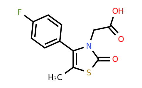 CAS 926193-45-5 | 2-[4-(4-Fluorophenyl)-5-methyl-2-oxo-2,3-dihydro-1,3-thiazol-3-yl]acetic acid