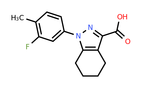 CAS 926195-95-1 | 1-(3-Fluoro-4-methylphenyl)-4,5,6,7-tetrahydro-1H-indazole-3-carboxylic acid