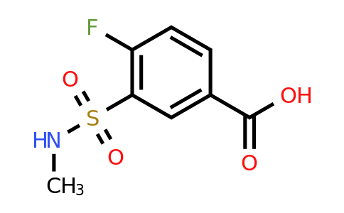 CAS 926196-72-7 | 4-fluoro-3-(methylsulfamoyl)benzoic acid