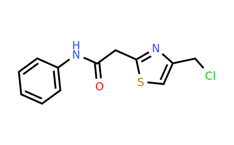 CAS 926198-05-2 | 2-[4-(Chloromethyl)-1,3-thiazol-2-yl]-N-phenylacetamide