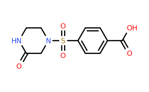 CAS 926198-84-7 | 4-[(3-Oxopiperazin-1-yl)sulfonyl]benzoic acid