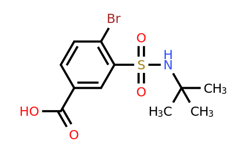 CAS 926199-51-1 | 4-Bromo-3-(tert-butylsulfamoyl)benzoic acid