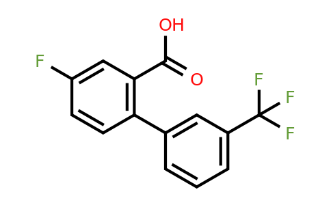 CAS 926200-33-1 | 5-Fluoro-2-[3-(trifluoromethyl)phenyl]benzoic acid
