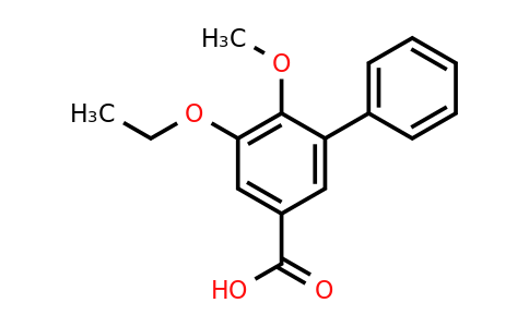 CAS 926200-81-9 | 3-Ethoxy-4-methoxy-5-phenylbenzoic acid