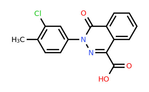 CAS 926201-05-0 | 3-(3-Chloro-4-methylphenyl)-4-oxo-3,4-dihydrophthalazine-1-carboxylic acid
