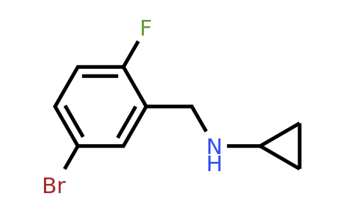 CAS 926201-08-3 | N-(5-Bromo-2-fluorobenzyl)cyclopropanamine
