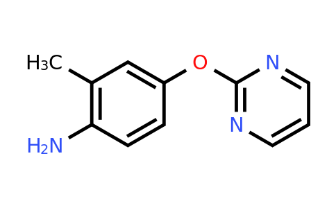 CAS 926203-60-3 | 2-Methyl-4-(pyrimidin-2-yloxy)aniline