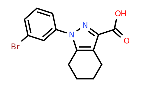 CAS 926204-36-6 | 1-(3-Bromophenyl)-4,5,6,7-tetrahydro-1H-indazole-3-carboxylic acid