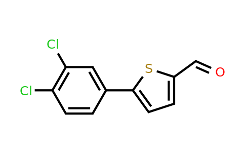 CAS 926204-64-0 | 5-(3,4-Dichlorophenyl)thiophene-2-carbaldehyde