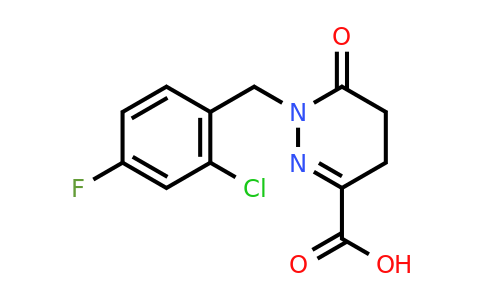 CAS 926206-27-1 | 1-[(2-Chloro-4-fluorophenyl)methyl]-6-oxo-1,4,5,6-tetrahydropyridazine-3-carboxylic acid