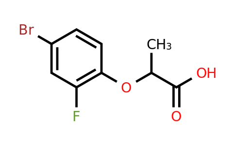 CAS 926206-51-1 | 2-(4-Bromo-2-fluorophenoxy)propanoic acid