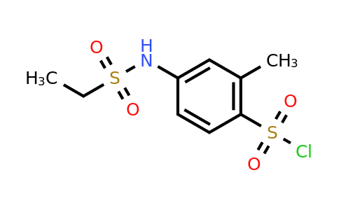 CAS 926210-62-0 | 4-Ethanesulfonamido-2-methylbenzene-1-sulfonyl chloride