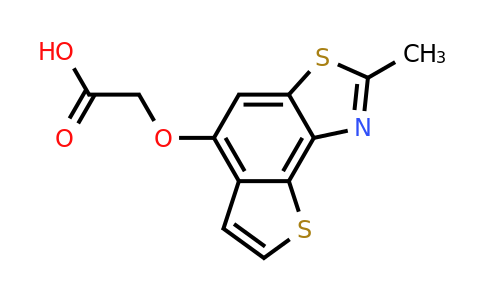 CAS 926211-05-4 | 2-({4-methyl-5,12-dithia-3-azatricyclo[7.3.0.0,2,6]dodeca-1,3,6,8,10-pentaen-8-yl}oxy)acetic acid