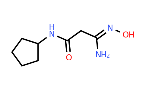 CAS 926212-99-9 | N-Cyclopentyl-2-(N'-hydroxycarbamimidoyl)acetamide