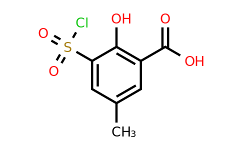 CAS 926214-03-1 | 3-(Chlorosulfonyl)-2-hydroxy-5-methylbenzoic acid