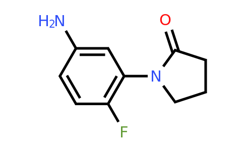 CAS 926215-19-2 | 1-(5-Amino-2-fluorophenyl)pyrrolidin-2-one