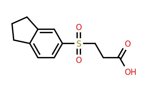 CAS 926215-51-2 | 3-(2,3-Dihydro-1H-indene-5-sulfonyl)propanoic acid