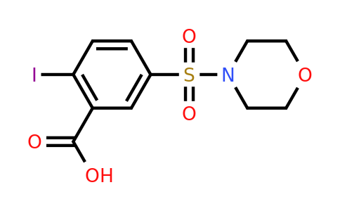 CAS 926218-33-9 | 2-Iodo-5-(morpholine-4-sulfonyl)benzoic acid