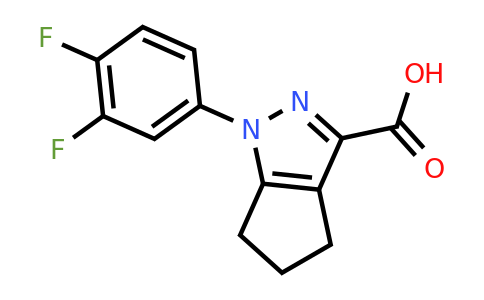 CAS 926219-23-0 | 1-(3,4-Difluorophenyl)-1H,4H,5H,6H-cyclopenta[c]pyrazole-3-carboxylic acid