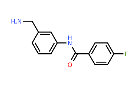 CAS 926222-06-2 | N-[3-(Aminomethyl)phenyl]-4-fluorobenzamide
