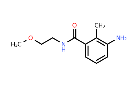 CAS 926222-63-1 | 3-Amino-N-(2-methoxyethyl)-2-methylbenzamide