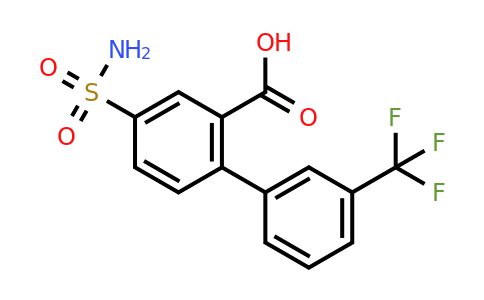 CAS 926222-83-5 | 5-Sulfamoyl-2-[3-(trifluoromethyl)phenyl]benzoic acid