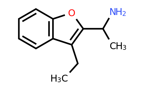 CAS 926227-25-0 | 1-(3-Ethyl-1-benzofuran-2-yl)ethan-1-amine