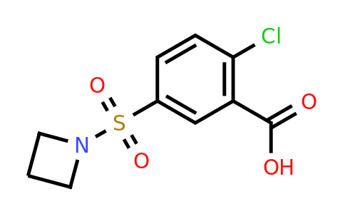 CAS 926227-65-8 | 5-(azetidine-1-sulfonyl)-2-chlorobenzoic acid