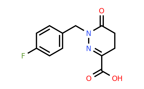 CAS 926228-50-4 | 1-[(4-Fluorophenyl)methyl]-6-oxo-1,4,5,6-tetrahydropyridazine-3-carboxylic acid
