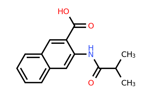 CAS 926234-29-9 | 3-(2-methylpropanamido)naphthalene-2-carboxylic acid