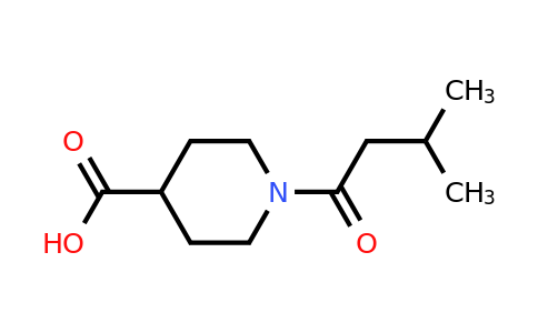 CAS 926238-85-9 | 1-(3-Methylbutanoyl)piperidine-4-carboxylic acid
