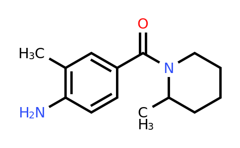 CAS 926238-92-8 | 2-Methyl-4-(2-methylpiperidine-1-carbonyl)aniline