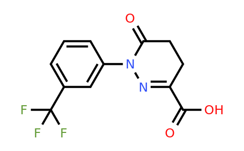 CAS 926240-91-7 | 6-oxo-1-[3-(trifluoromethyl)phenyl]-1,4,5,6-tetrahydropyridazine-3-carboxylic acid
