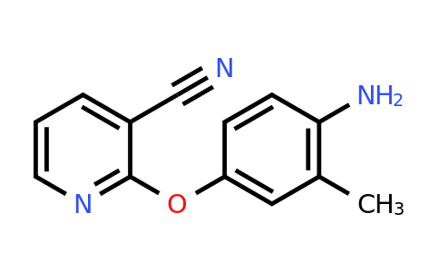CAS 926242-17-3 | 2-(4-Amino-3-methylphenoxy)pyridine-3-carbonitrile