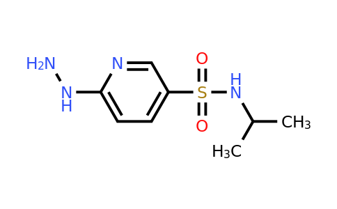 CAS 926243-85-8 | 6-Hydrazinyl-N-(propan-2-yl)pyridine-3-sulfonamide
