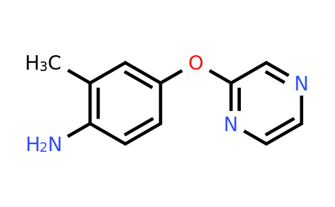 CAS 926246-63-1 | 2-Methyl-4-(pyrazin-2-yloxy)aniline