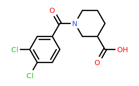 CAS 926246-92-6 | 1-(3,4-Dichlorobenzoyl)piperidine-3-carboxylic acid