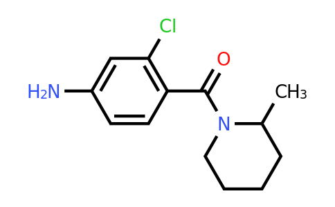 CAS 926248-42-2 | 3-Chloro-4-(2-methylpiperidine-1-carbonyl)aniline