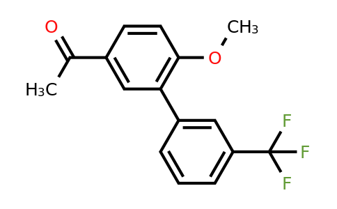 CAS 926251-39-0 | 1-{4-methoxy-3-[3-(trifluoromethyl)phenyl]phenyl}ethan-1-one
