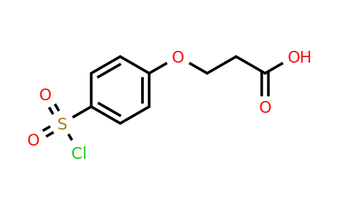 CAS 926251-94-7 | 3-[4-(Chlorosulfonyl)phenoxy]propanoic acid