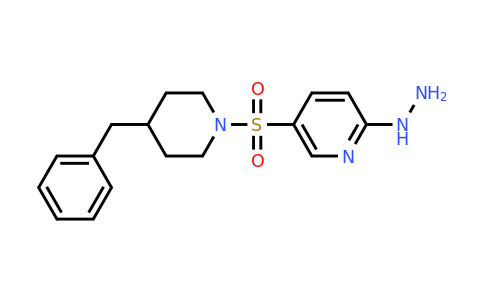 CAS 926253-38-5 | 5-[(4-Benzylpiperidin-1-yl)sulfonyl]-2-hydrazinylpyridine